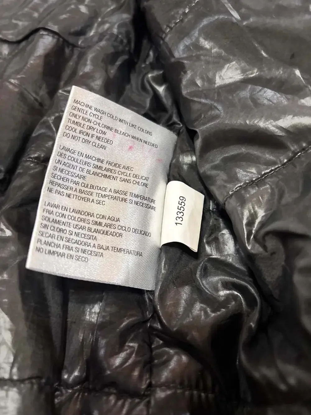 Michael Kors Bomber Jacket Size S Black